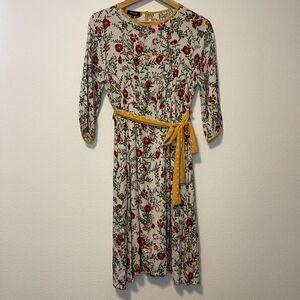 Roolee Boho Floral Print Dress Size Small
